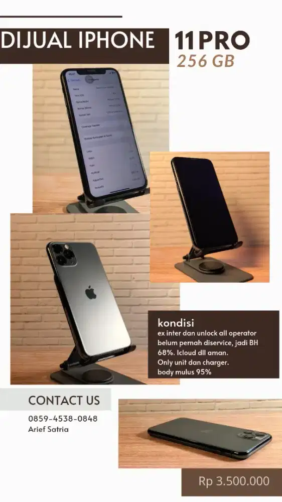 Iphone 11 pro 256 GB murmer