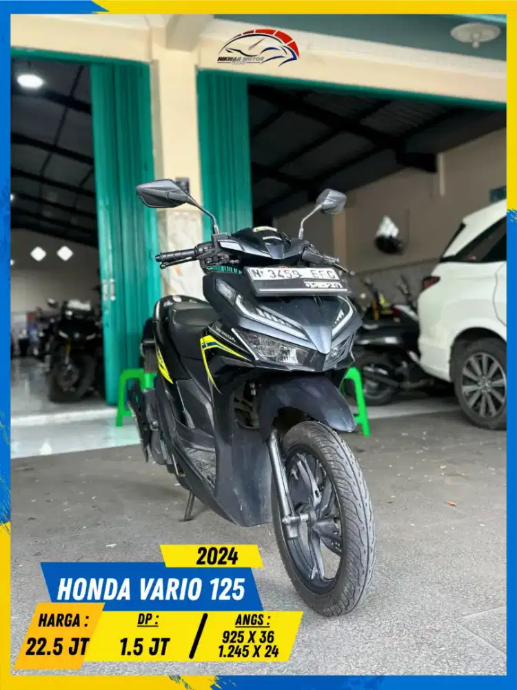 HONDA VARIO 125 2024 MURAH CIAMIK MASZEEHH HIKMAH MOTOR KEPUH MALANG