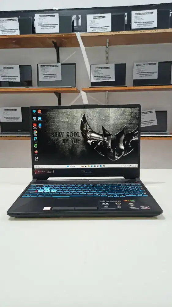 Ready!! LAPTOP ASUS TUF GAMING A15 FA506N, AMD RYZEN 7 735HS
