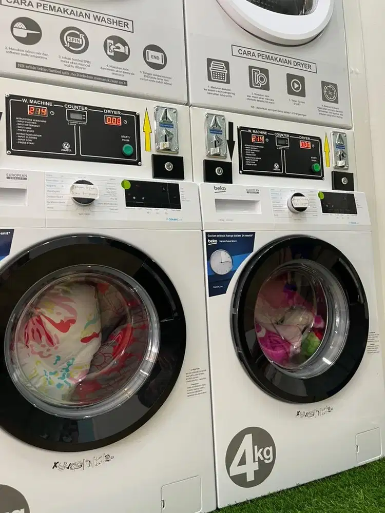 Mesin cuci merk Beko