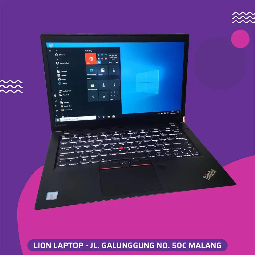 Core i5 Gen 7 RAM 8GB SLIM TOUCHSCREEN Lenovo Thinkpad T470s [19|01]