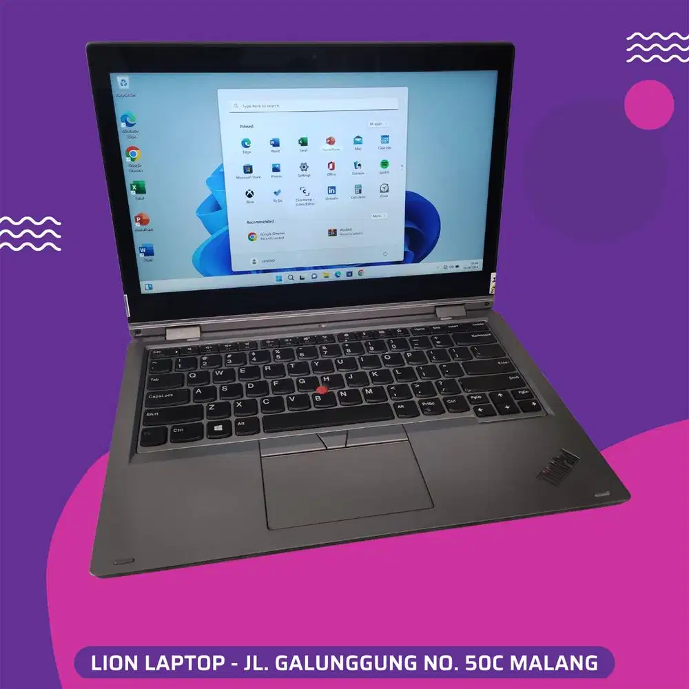 Laptop 2in1 Flip Core i5 RAM 8GB Lenovo Thinkpad YOGA L390 [19|01]