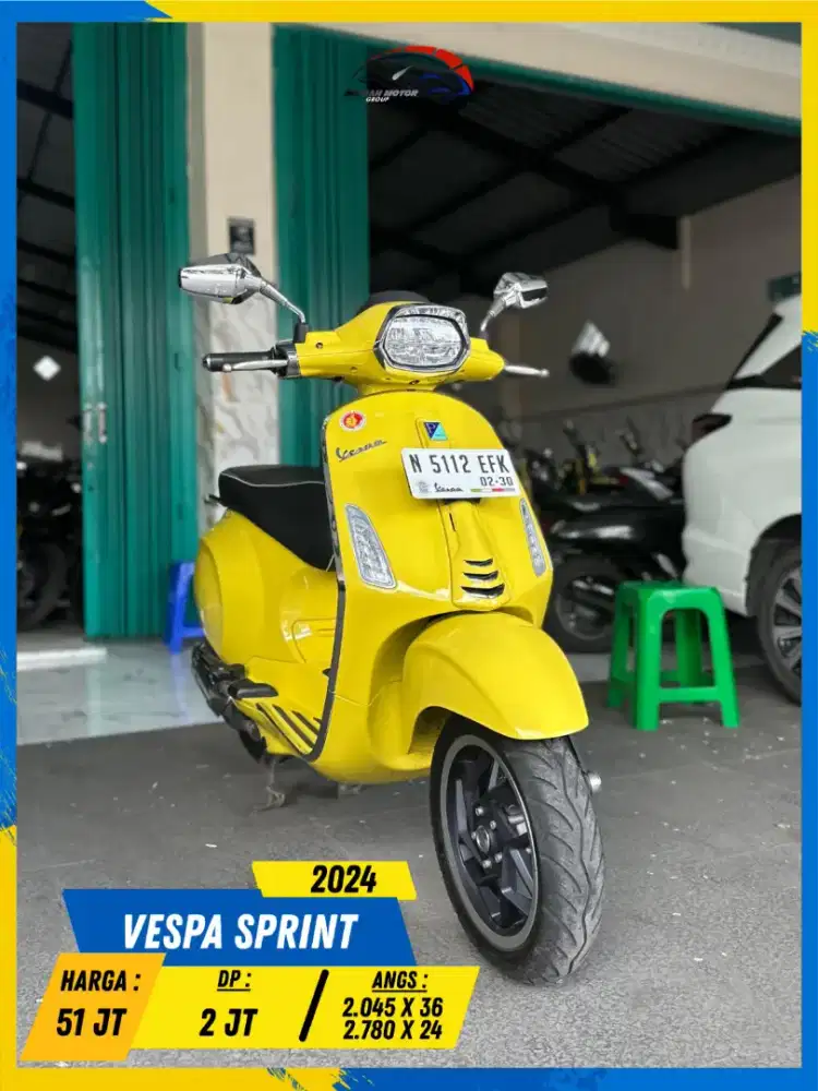 VESPA SPRINT 2024 MONGGO GASSKEUN MASZEEHH HIKMAH MOTOR KEPUH MALANG