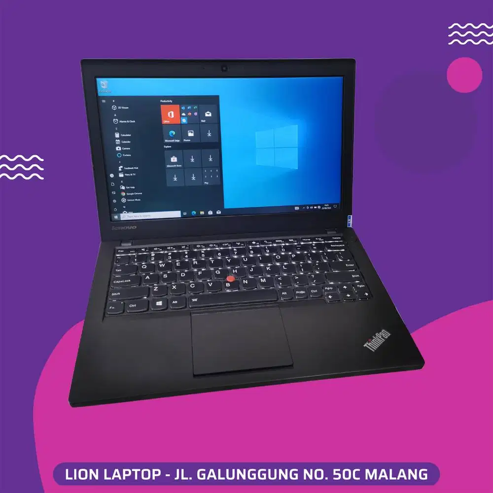 Core i7 RAM 8 Murah SSD 256 Lenovo Thinpad X240 [19|01]