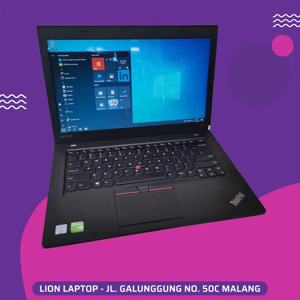 Double VGA Core i7 RAM 8GB Lenovo Thinkpad T460 [19|01]