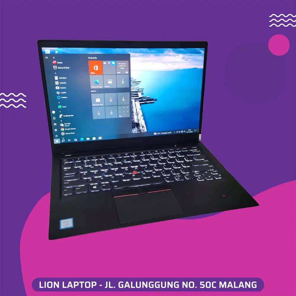 X1 Carbon Slim Ringan i5 gen 8 8/256 [19|01]