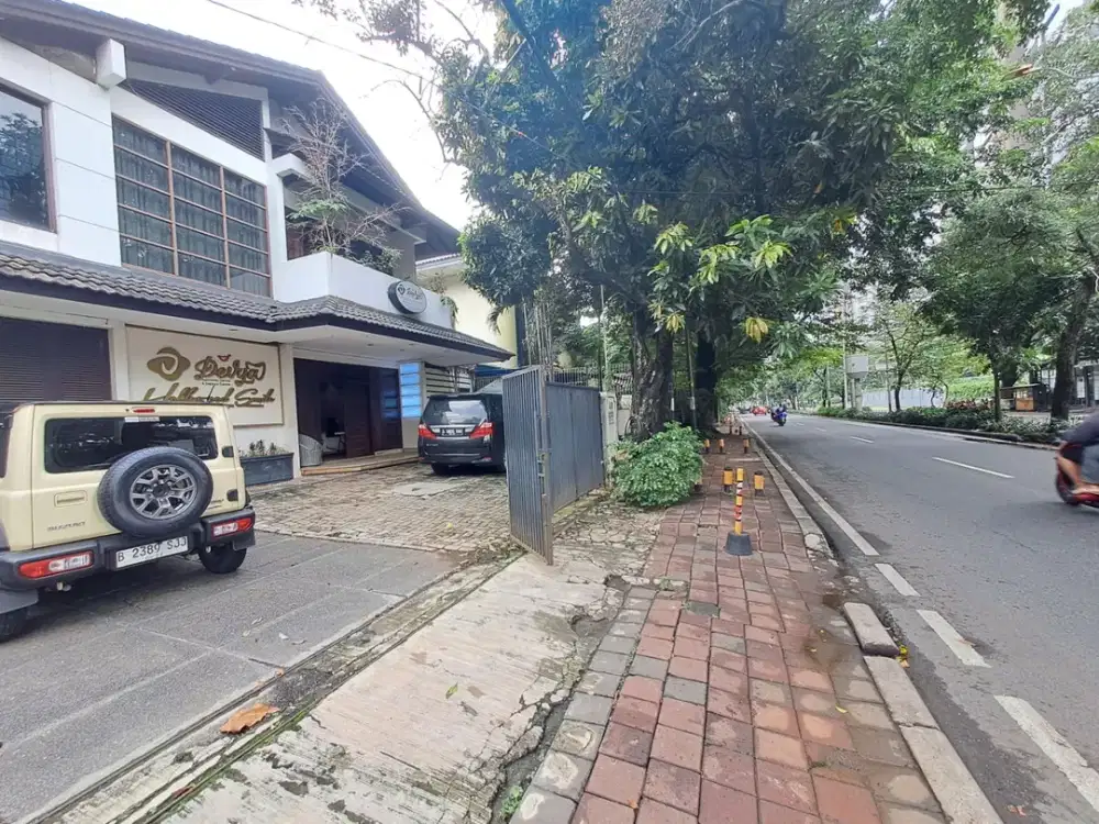 Disewakan Rumah Usaha 480M2, Raya Taman Gandaria Jaksel, Sederet Mall Gandaria City