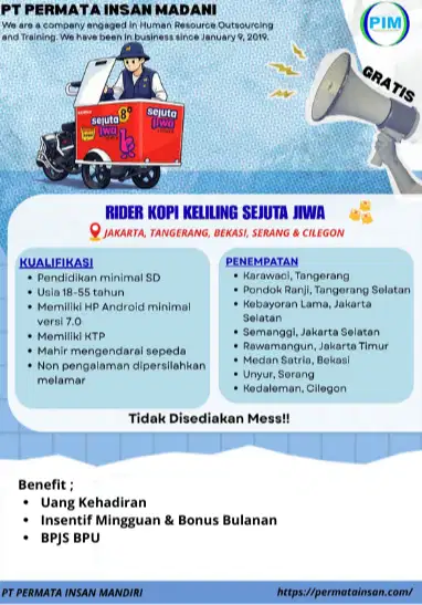 Rider Kopi Kelilling Sejuta Jiwa