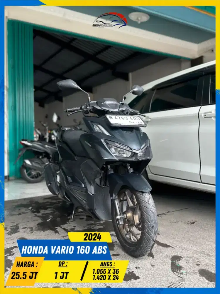 HONDA VARIO 160 ABS 2024 READY MASZEHH HIKMAH MOTOR KEPUH MALANG