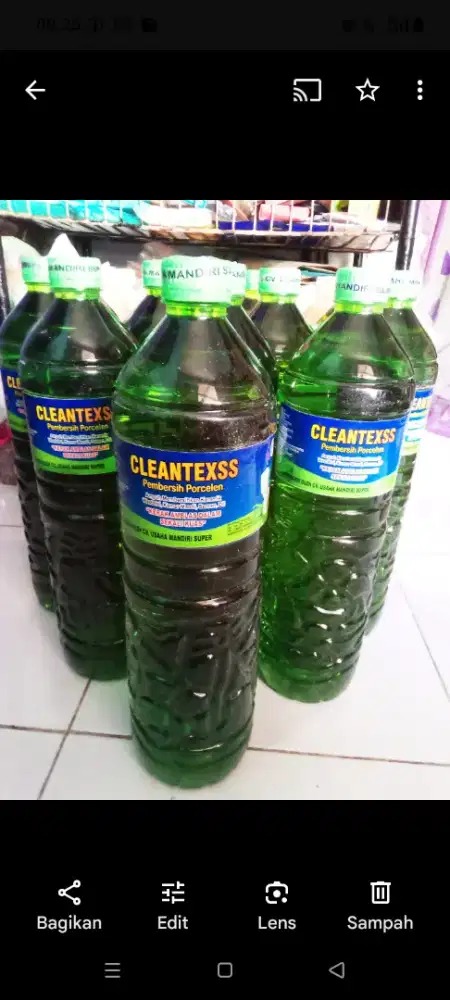 Cleantex pembersih kerak