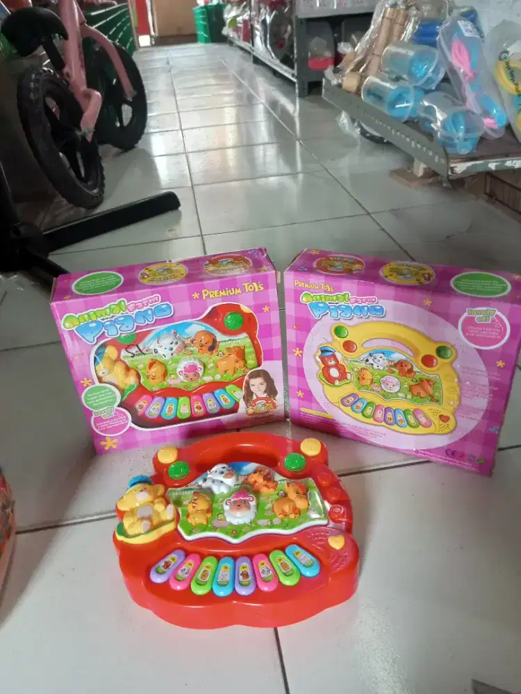 Mainan Anak Piano suara hewan