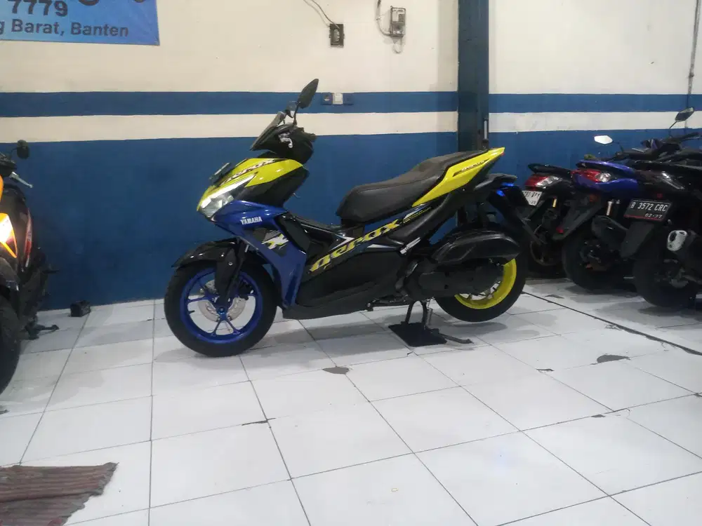 #)Yamaha Aerox cybercity 2023 plat 2028 full gress