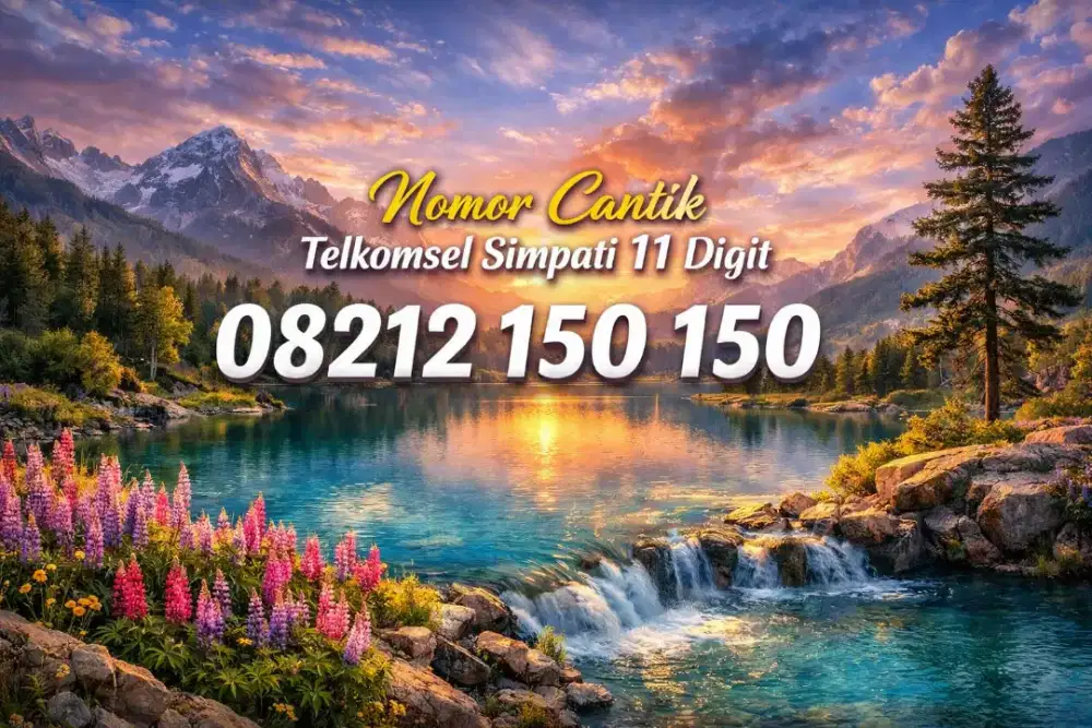 Nomor cantik telkomsel simpati 11 digit 150 150