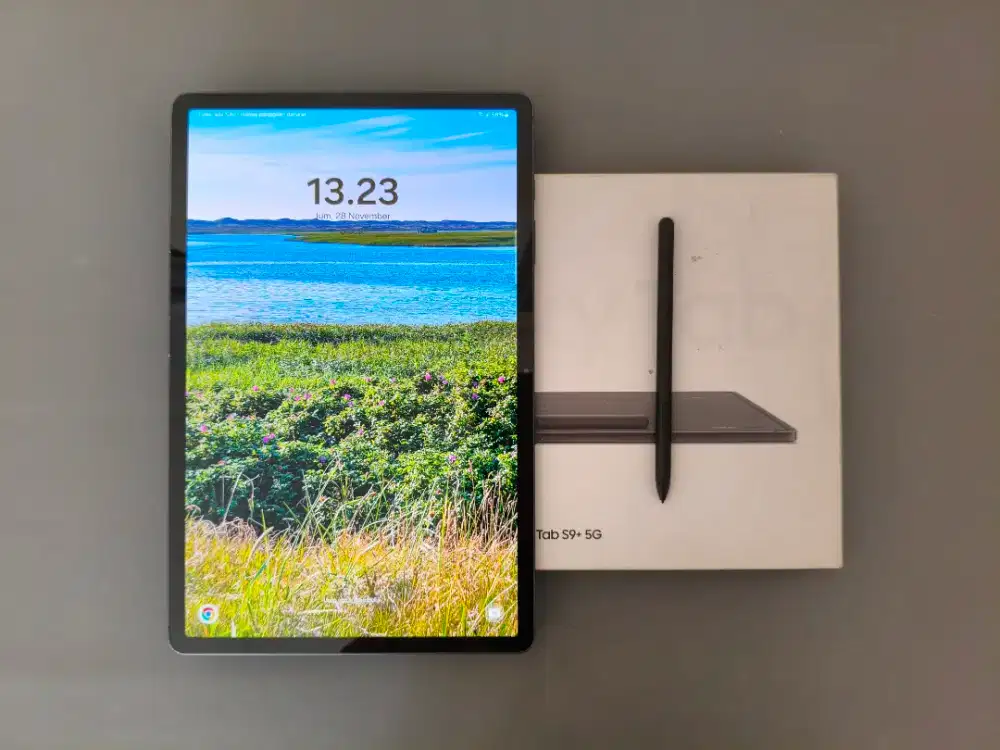 Samsung Galaxy Tab S9+ Plus 5G 12/256 X816 - Fullset, Ex Garansi Resmi