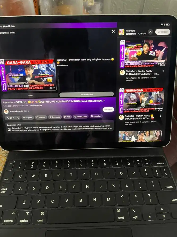 ipad pro 11 inch M1 plus magic keyboard original