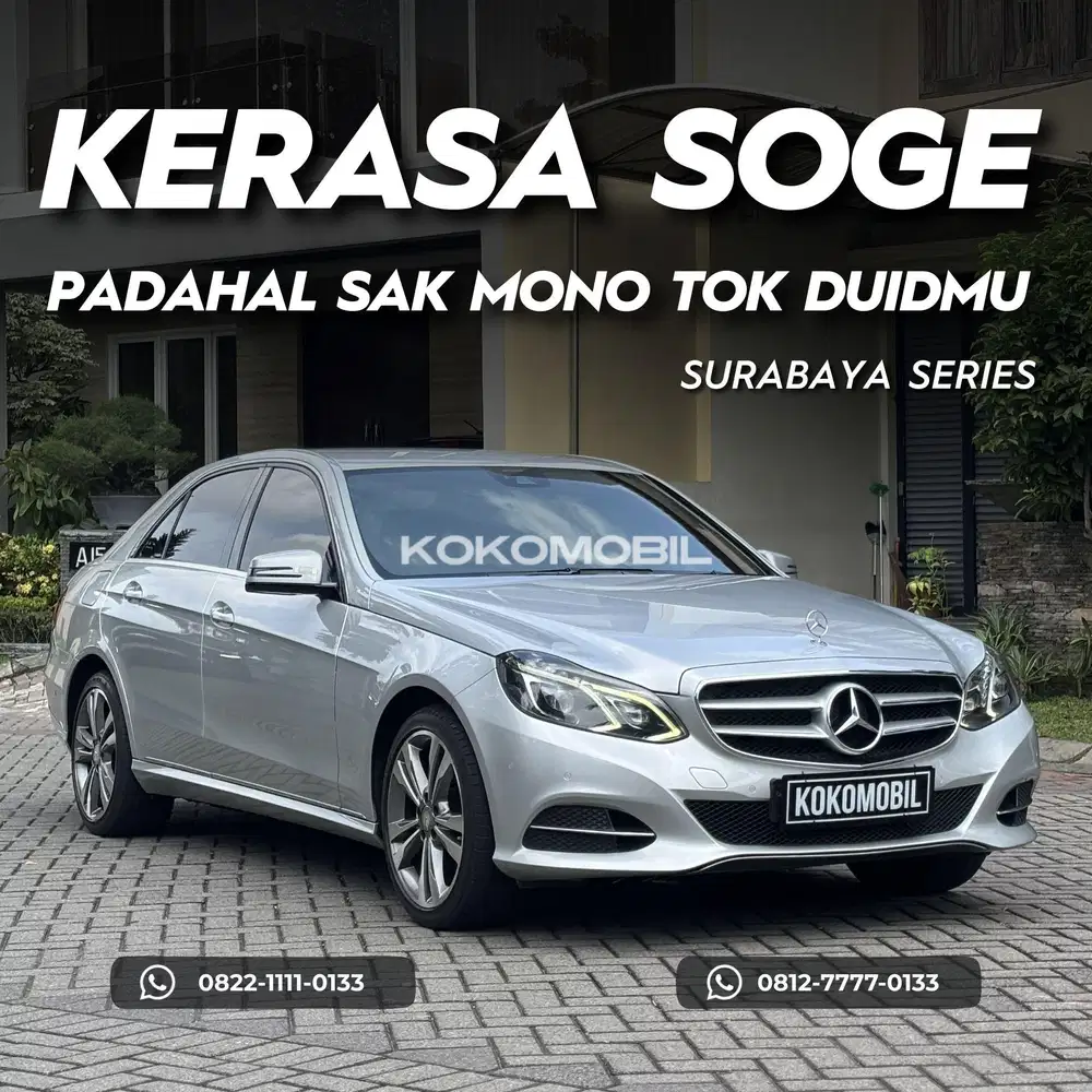 [KM 62RB] MERCEDES BENZ E250 FACELIFT 2014