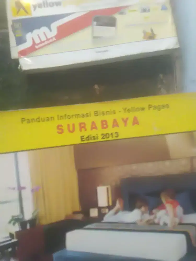Buku telpon jadul Surabaya