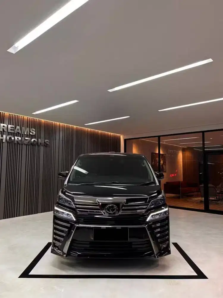 Toyota Vellfire G TSS 2023 Facelift Black Hitam Velfire