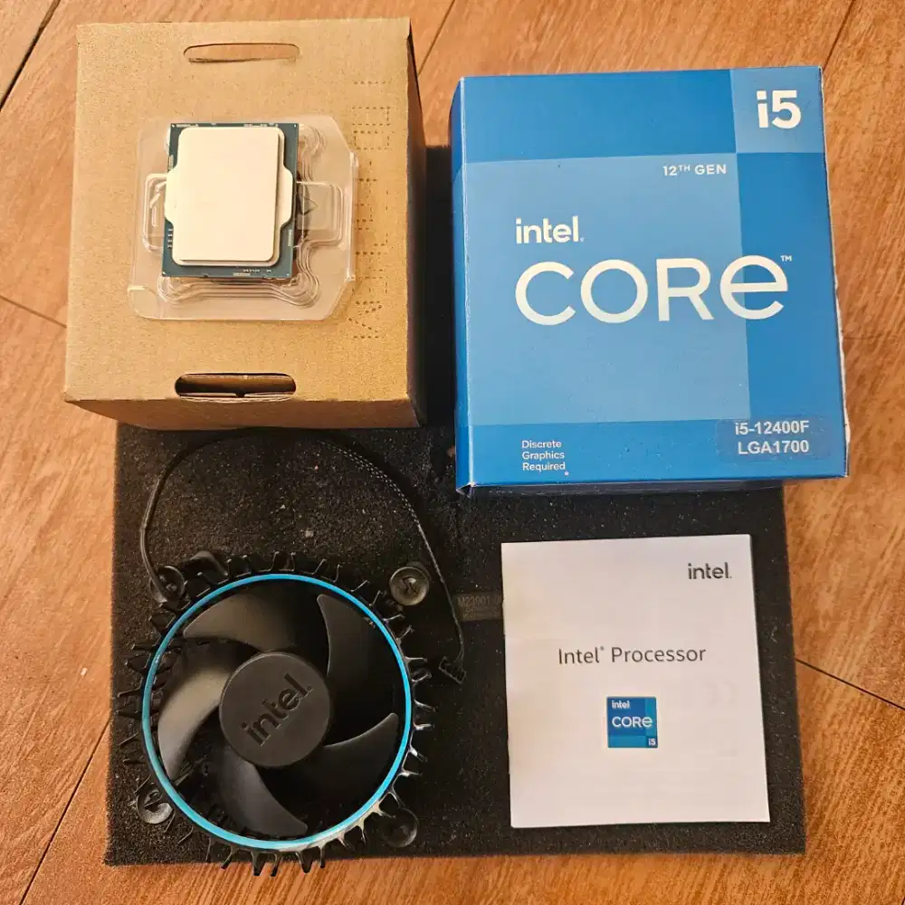 Processor Intel Core i5 12400F + Box