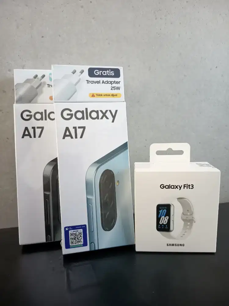 SAMSUNG GALAXY A17 FREE GALAXY FIT 3 + TRAVEL ADAPTER 25W