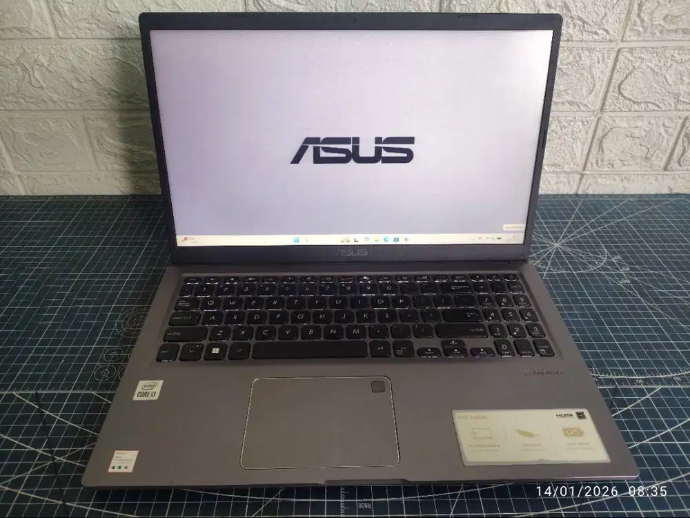 Asus A516JAO Intel Gen 10 Core i3-1005G1 Ram 8GB Win11 Ori Garansi3bln