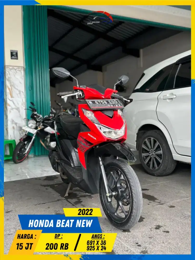 HONDA BEAT NEW 2022 BEKAS BERKUALITAS HIKMAH MOTOR KEPUH MALANG