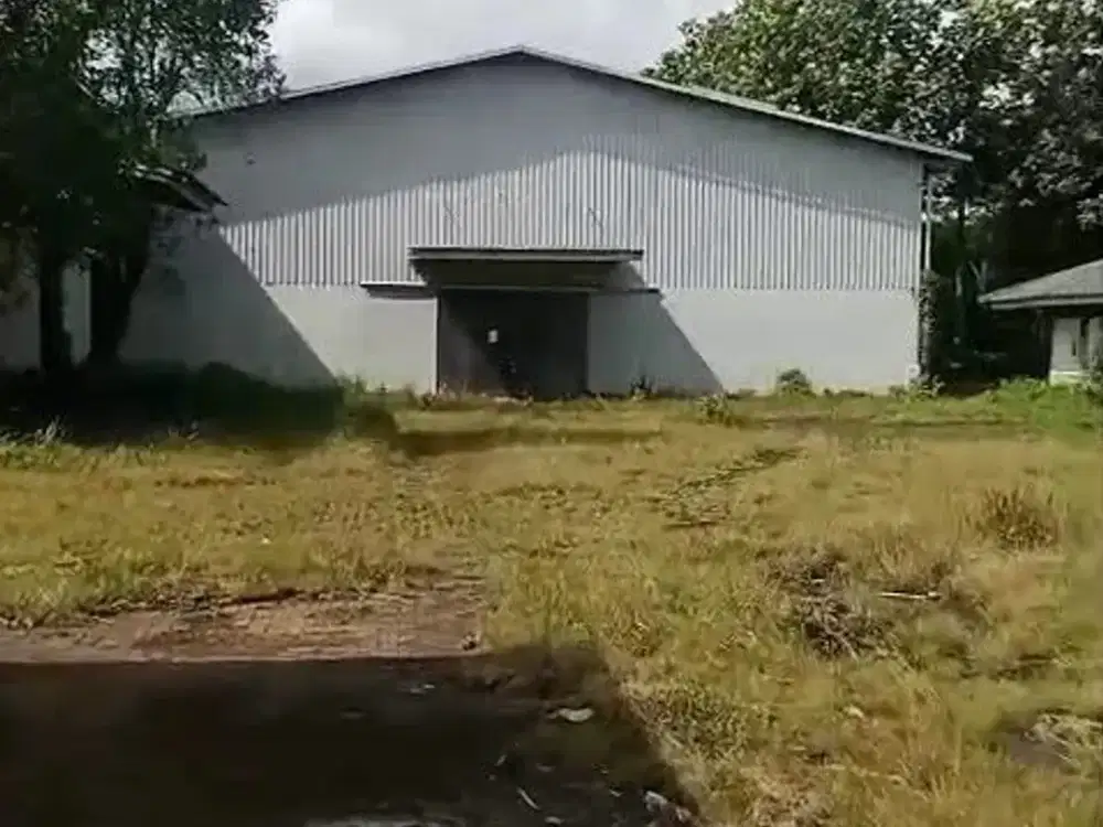 Dijual eks pabrik denim siap operasional di Cicurug, Sukabumi.