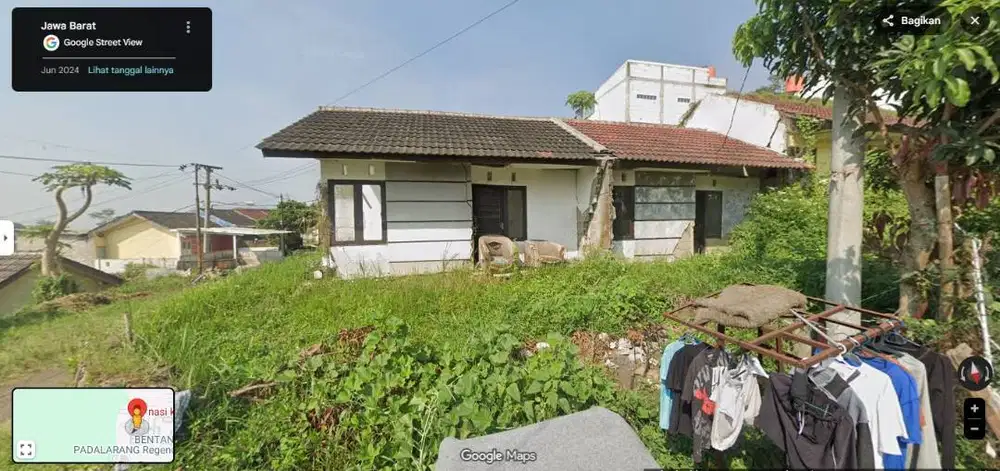 Dijual Tanah Dalam Perumahan Luas 166 meter, posisi hook legalitas SHM