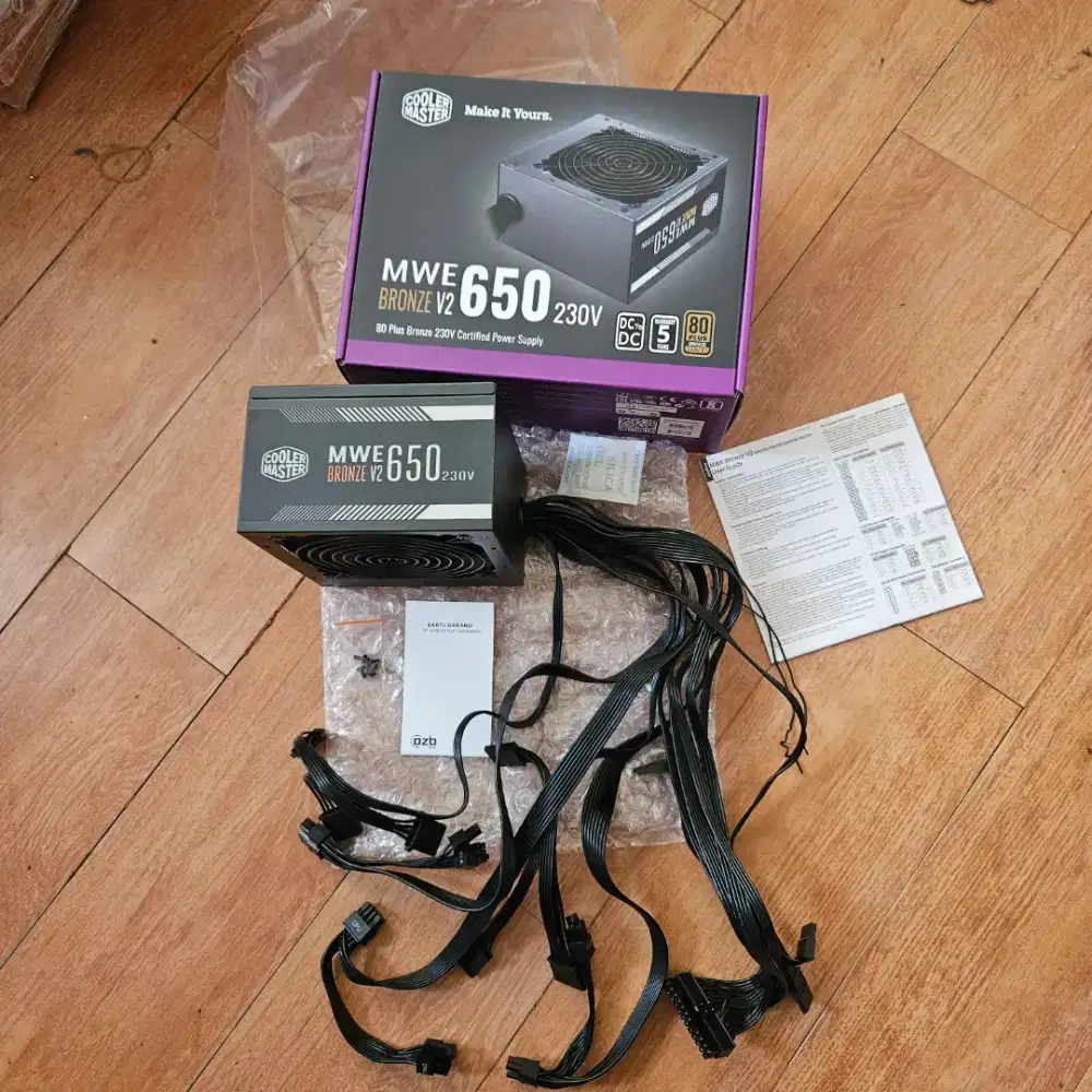 PSU Cooler Master 650W V2 80 + Bronze