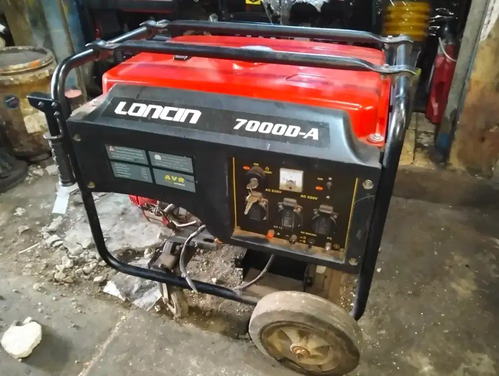Jenset LONCIN 7000 siap pakai