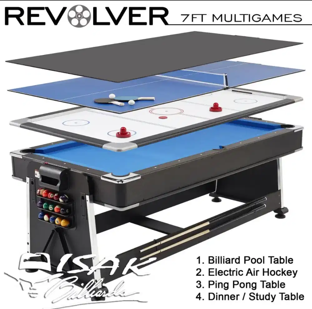 Meja billiard secound gress