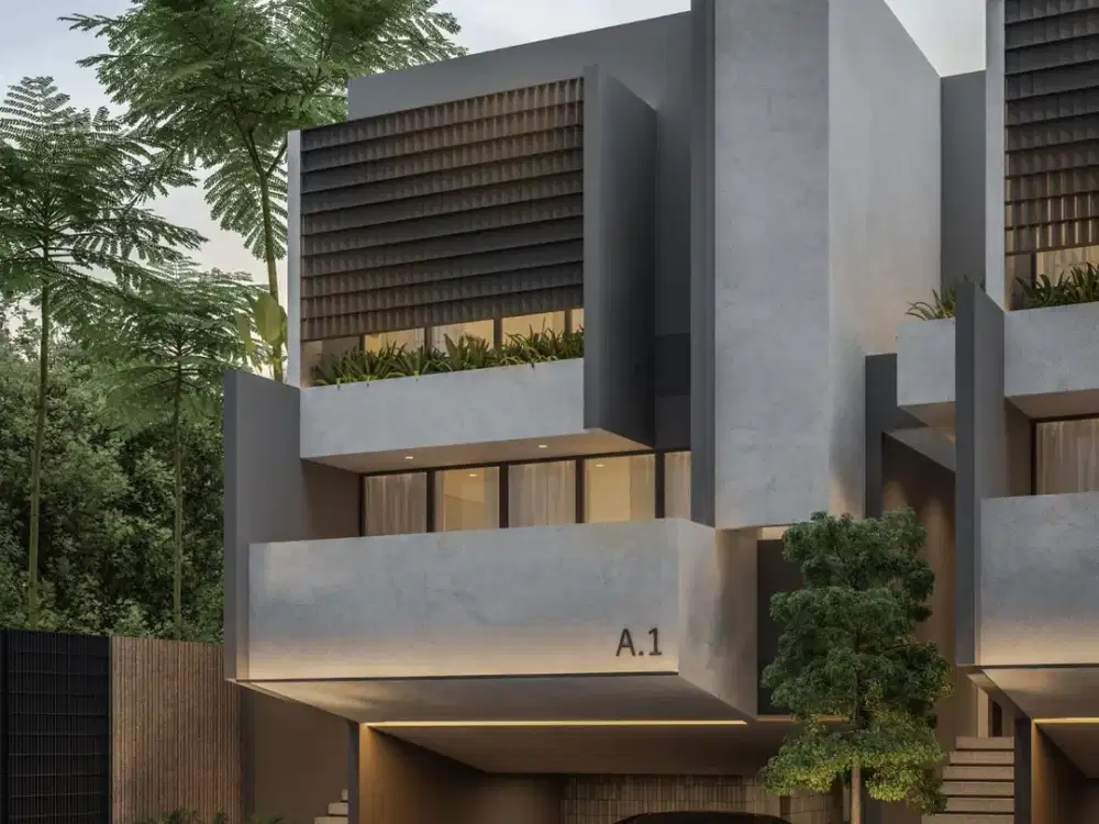 Rumah Modern Jakarta Selatan | Type Ladera Basement – Pranara