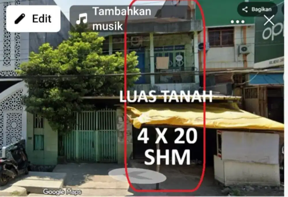 Dijual Tanah di jalan poros Sunu
