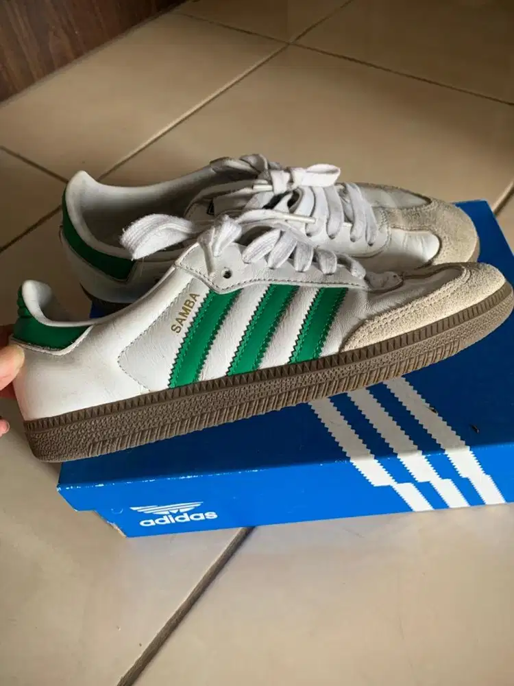 Adidas samba OG green size 38.5