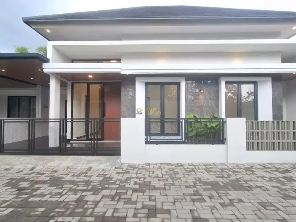 RUMAH SIAP HUNI DESIGN MODERN DEKAT SMA 2 NGAGLIK, SLEMAN