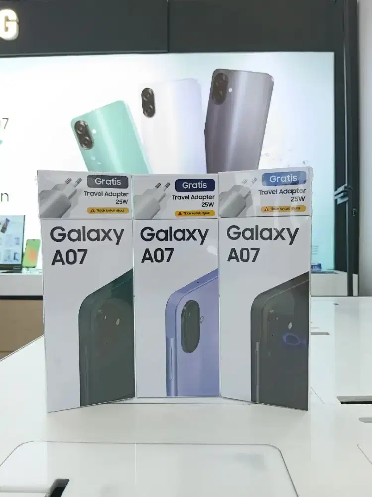 SAMSUNG GALAXY A07 4/64 FREE ADAPTER 25W