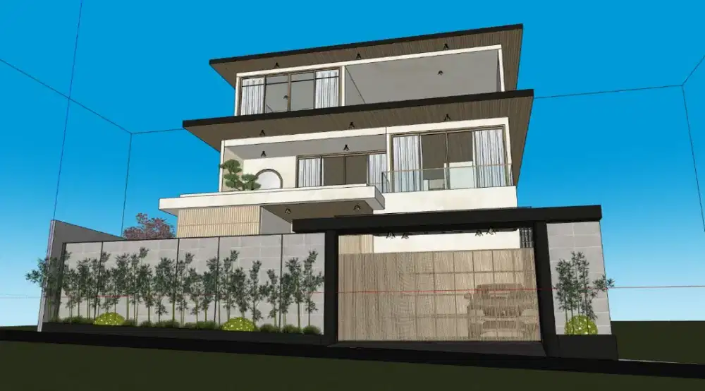 Les kursus 3D sketchup pemula beginner