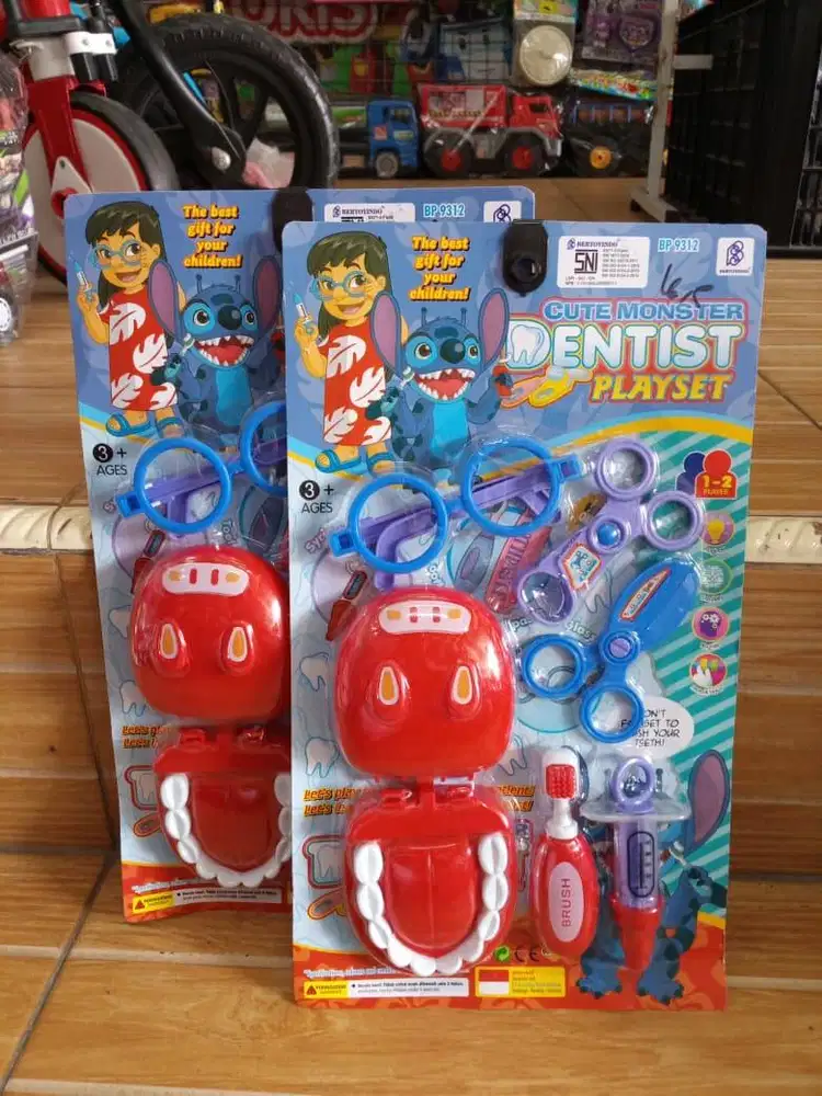 mainan anak dokter gigi set