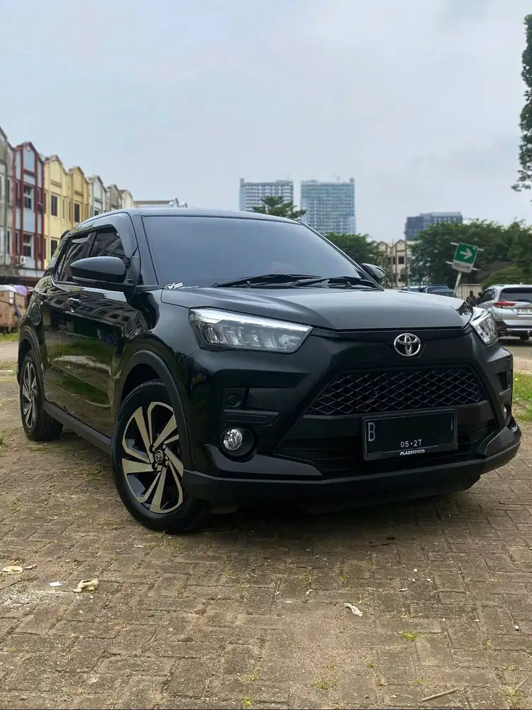 Toyota Raize 2022 Manual Hitam sudah PPF Tangan pertama KM Rendah
