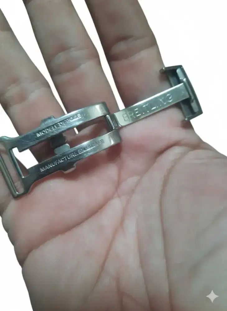 Tali jam Breiling - Butterfly calsp Breitling