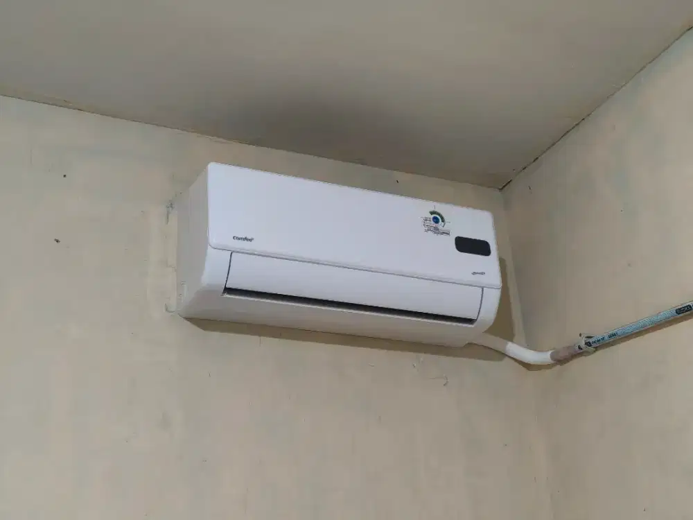 AC Comfee 1/2 PK Inverter, Baru 3 bulan, Pindahan