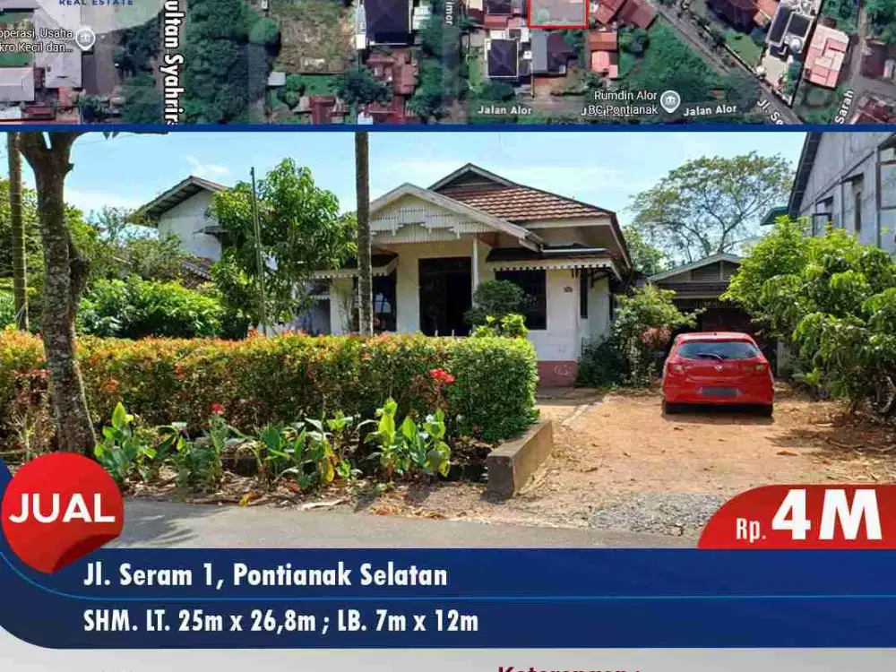 Dijual rumah dekat kawasan kota dengan akses jalan yg nyaman serta dekat dengan banyak kantor dinas/instansi pemerintahan