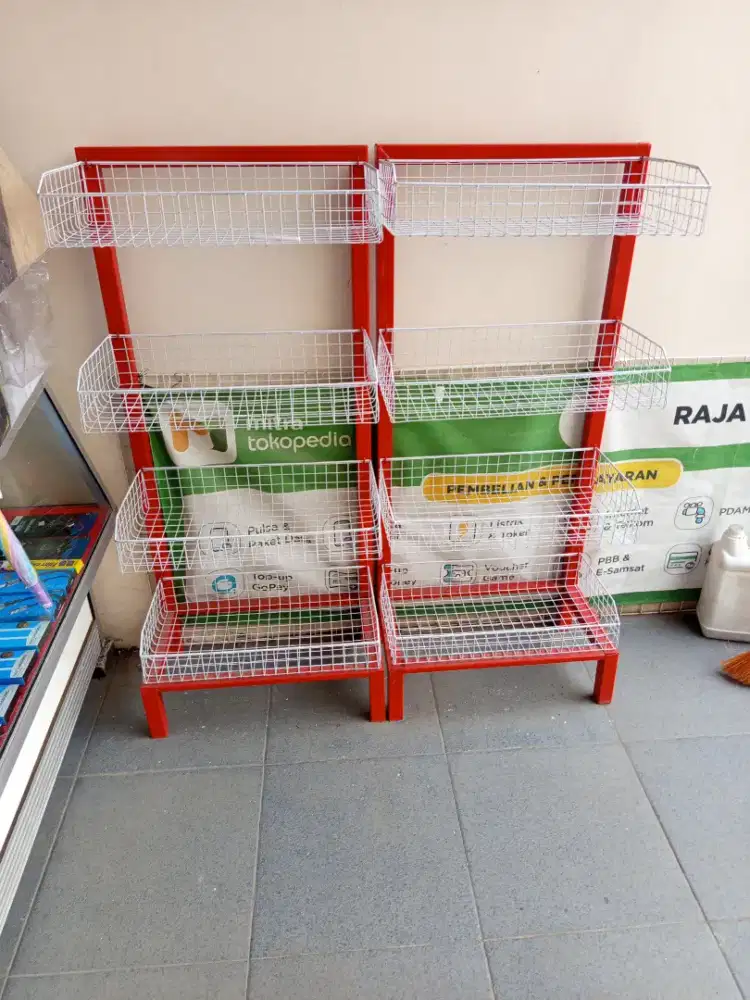 Jual rak pajangan snack