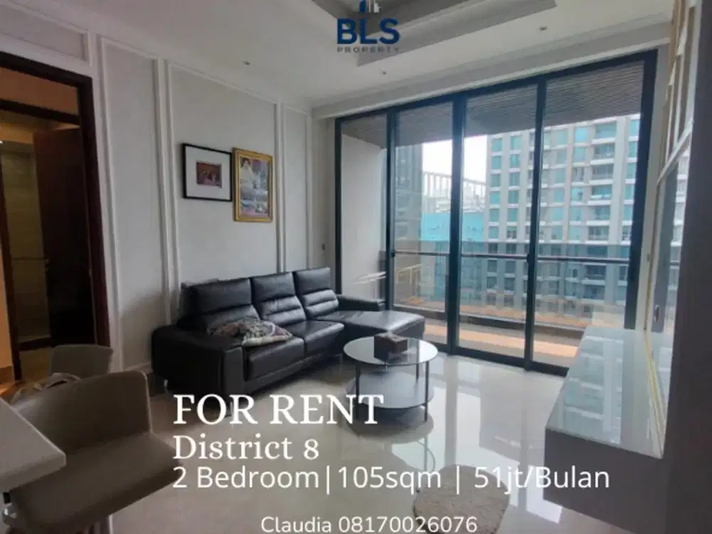 FOR RENT Apartment District 8 2BR