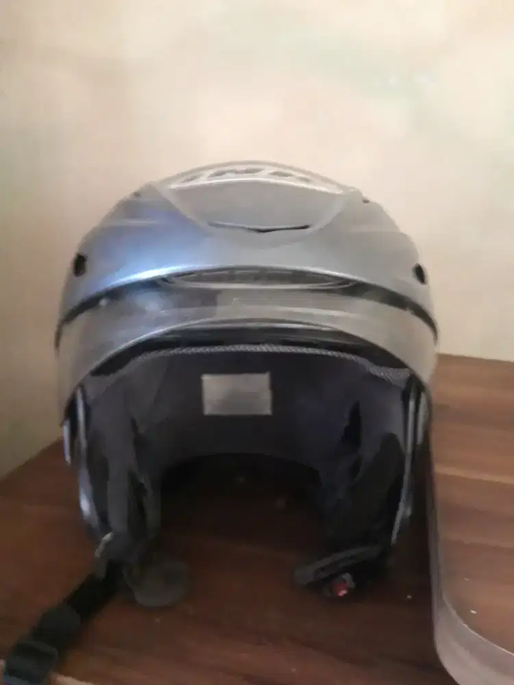 Helm ink cx22 abu-abu