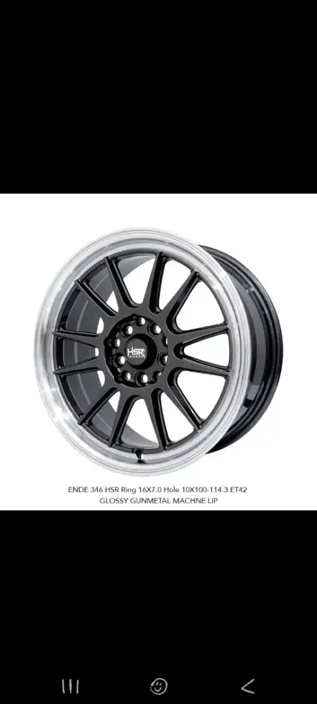 Promo Velg HSR R 16