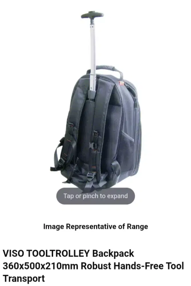 Jual Koper Ransel Hitam