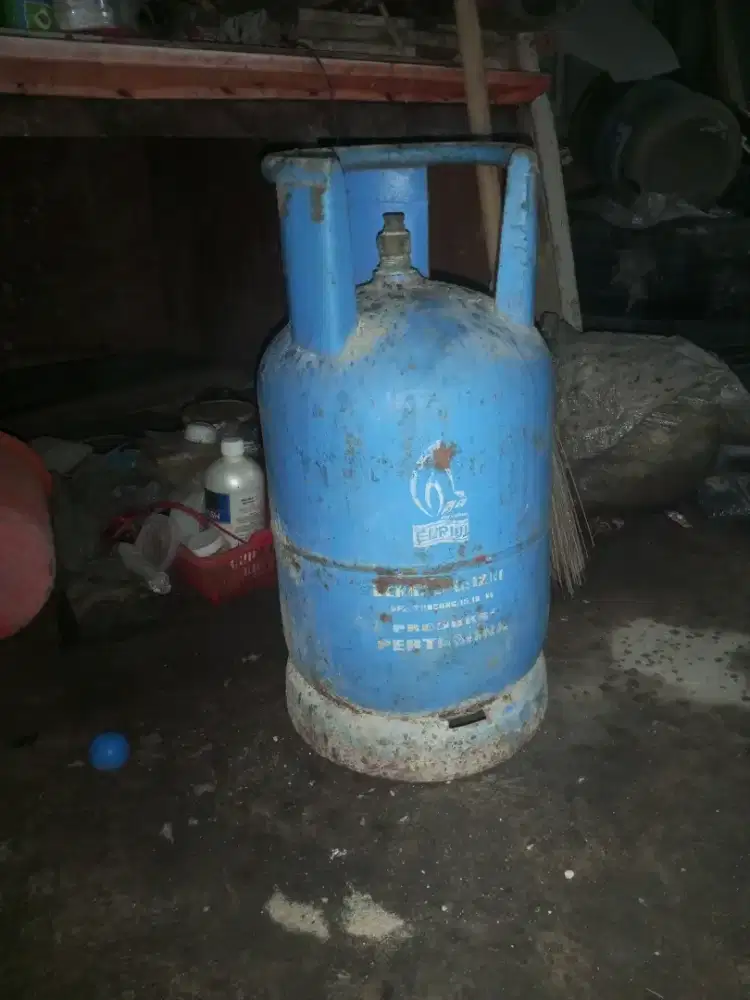Tabung gas Biru Produksi lama plat tebal danberat