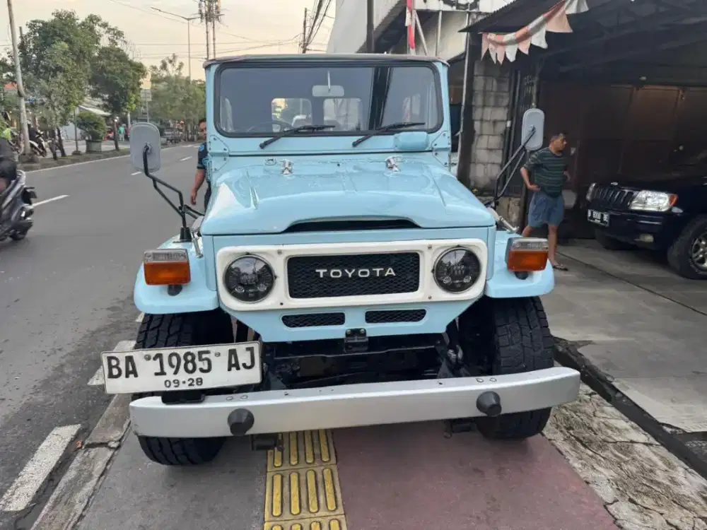 Hardtop canvas diesel mesin 3B mesin asli  th 1979 full original