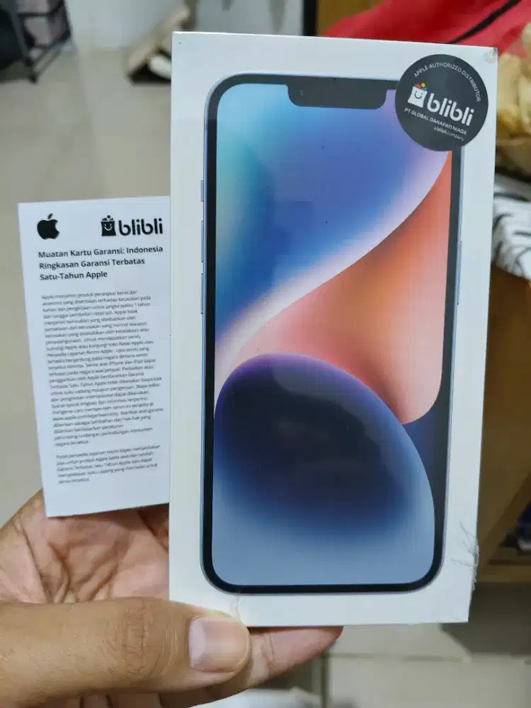 iPhone 14 128gb blue new segel